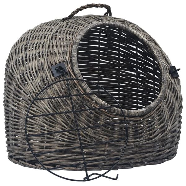 Cage de transport pour chat en saule, plusieurs tailles
