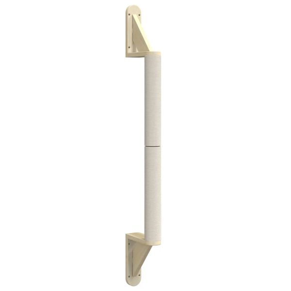 Griffoir mural pour chat en sisal 109 cm