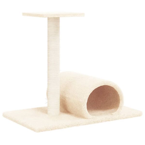 Arbre à chat compact 50 cm avec tunnel et sisal