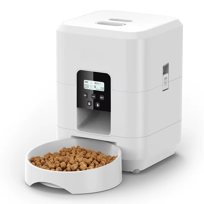 Distributeur de croquettes automatique programmable pour chat 2 L, sans Wi-Fi