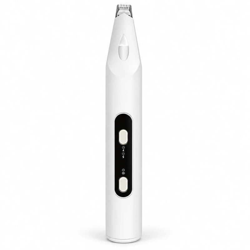 Tondeuse 9 mm pour pattes de chat avec LED et UV